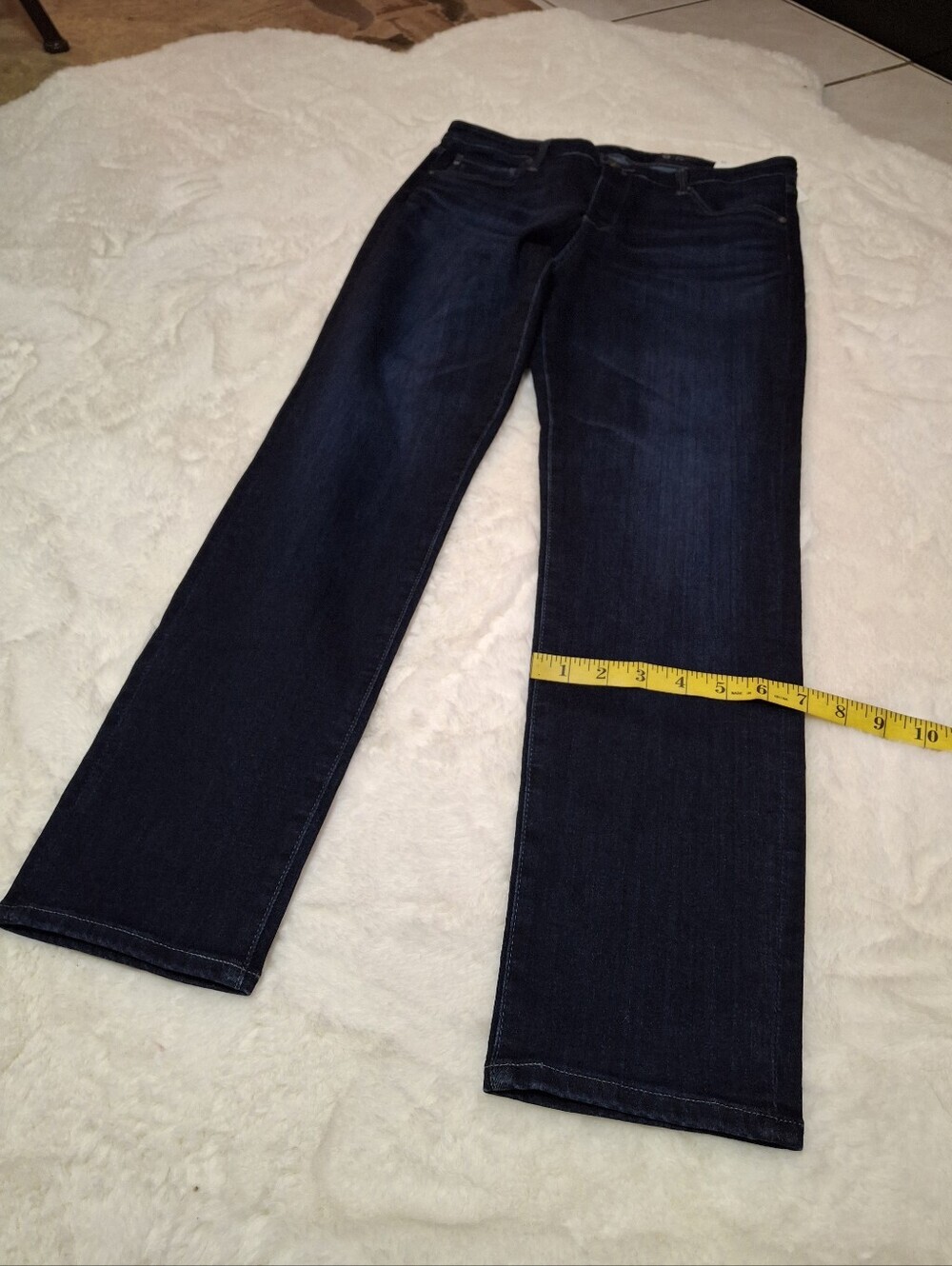 AG Adriano Goldschmied Prima Ankle Cigarette Leg Jeans Dark Wash Size 31 - Picture 14 of 16